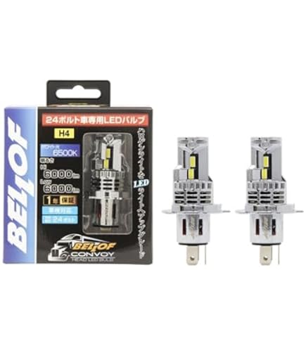 Amazon | BELLOF(ベロフ) H4 LEDバルブ ヘッドライト用 6500K 4500lm